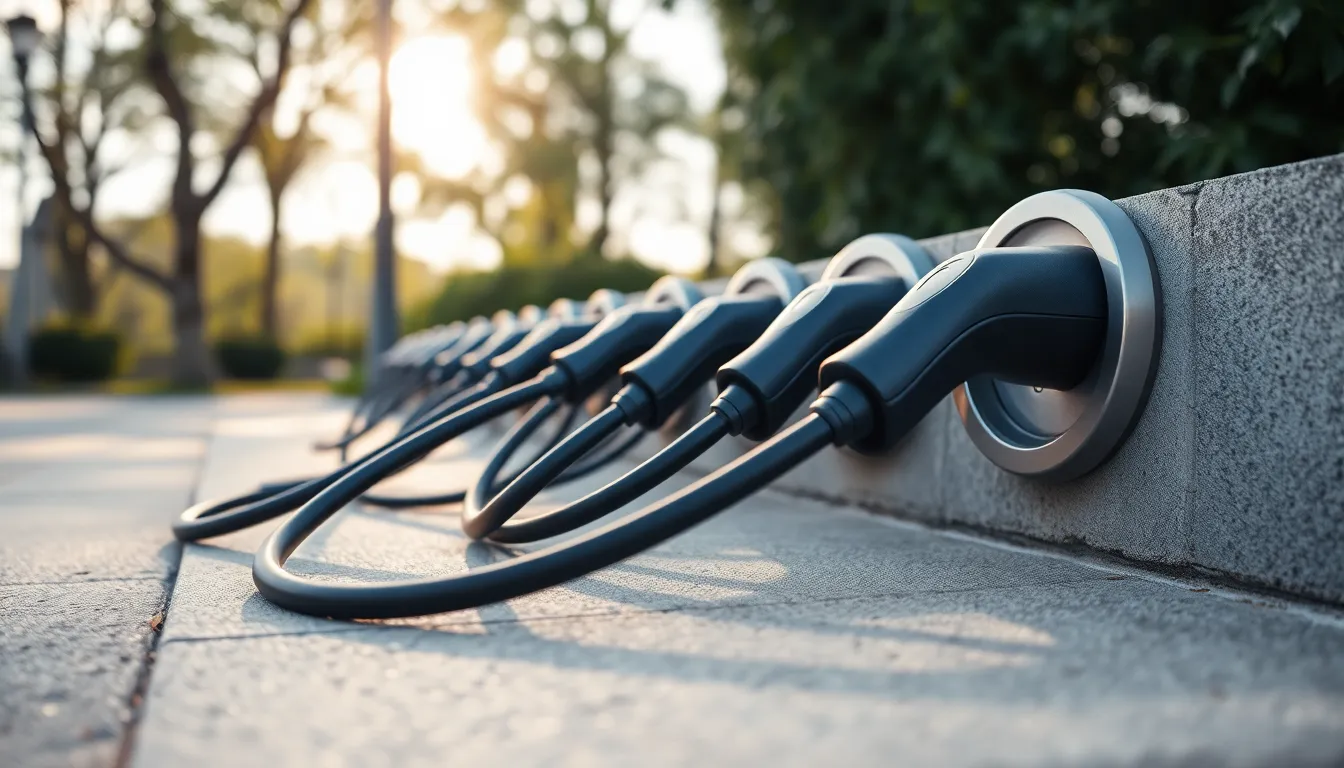 전기차 충전 이미지