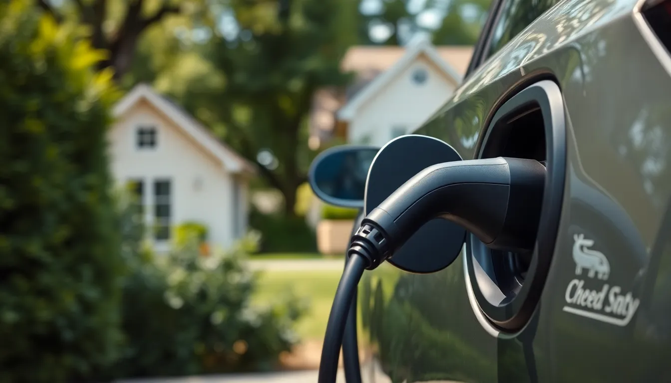 전기차 충전 이미지