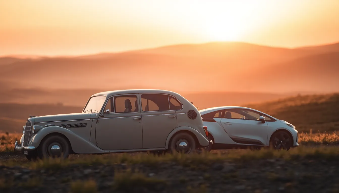 2025년 전기차 충전 인프라와 주행 모습